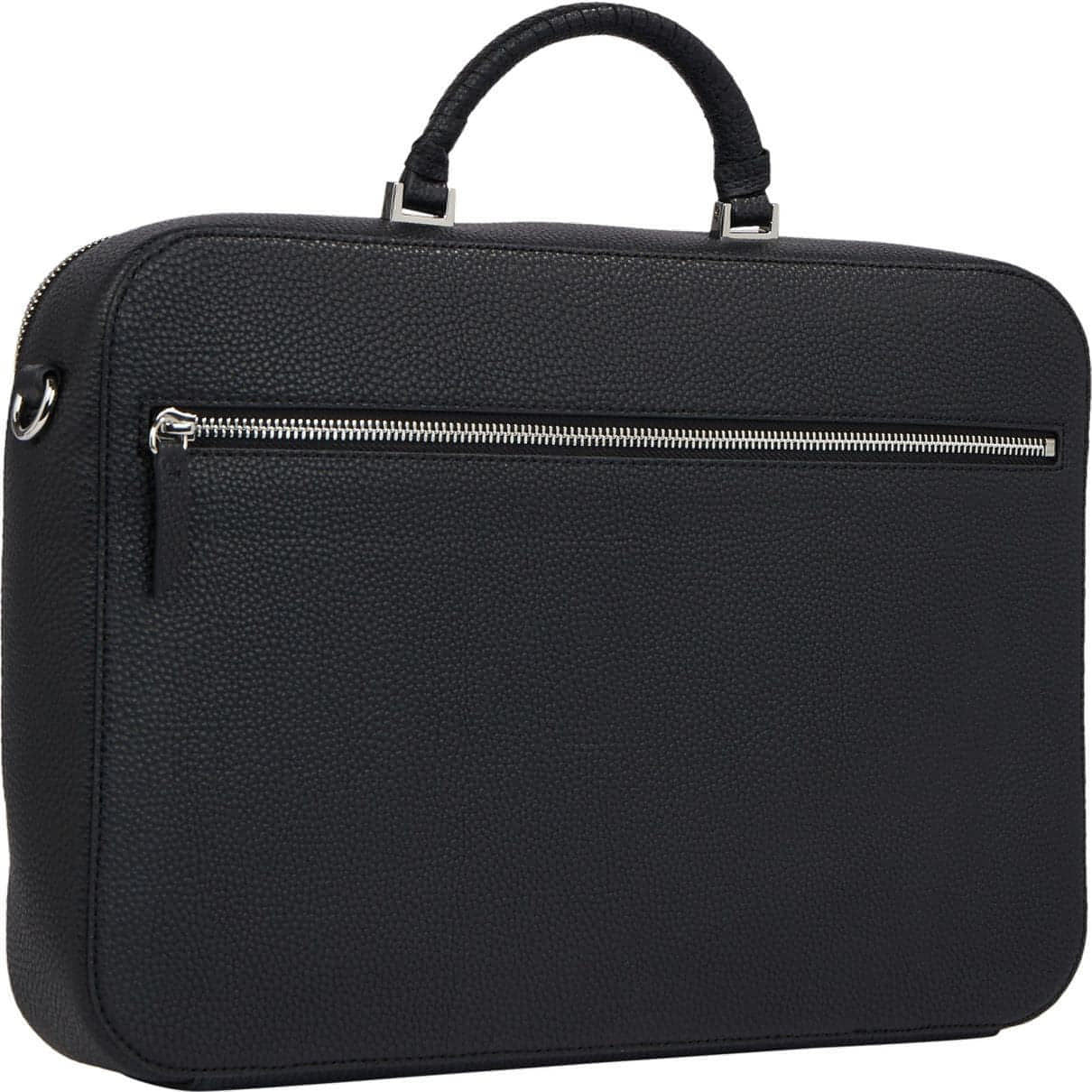 TOMMY HILFIGER moteriškas juodas nešiojamojo kompiuterio krepšys Emblem laptop bag