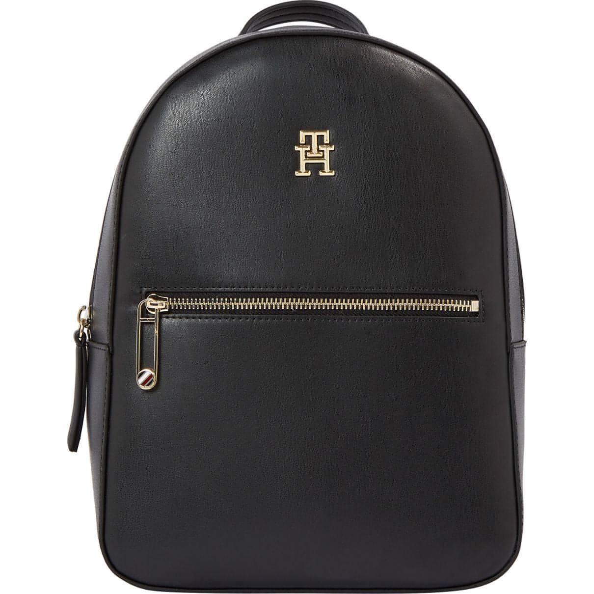 TOMMY HILFIGER moteriška juoda kuprinė Iconic backpack