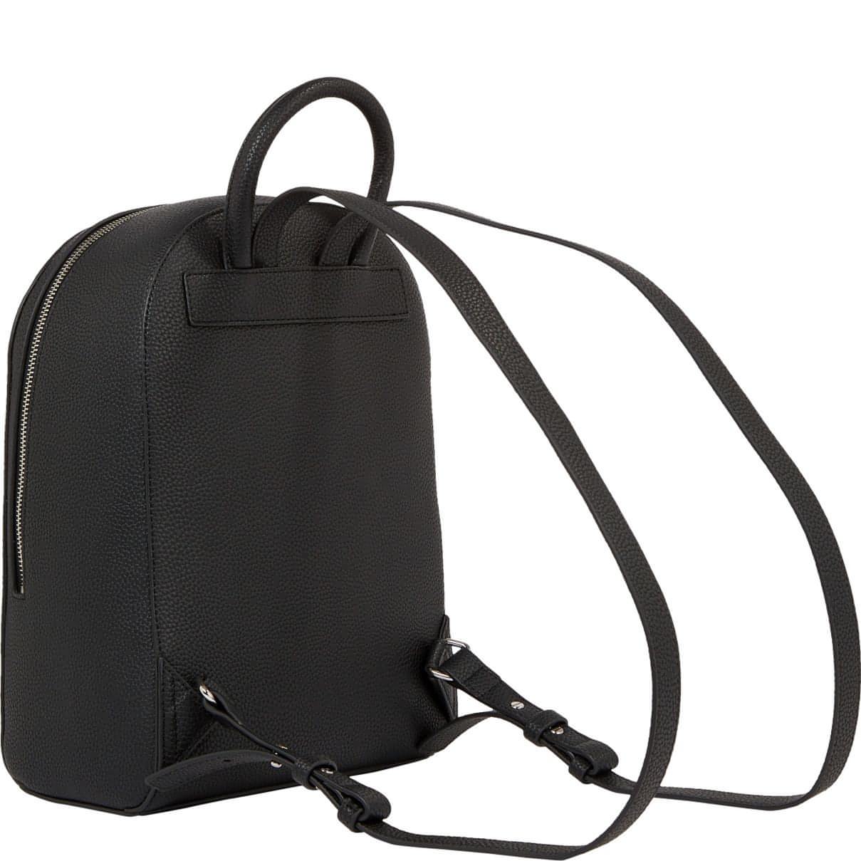 TOMMY HILFIGER moteriška juoda kuprinė Emblem backpack