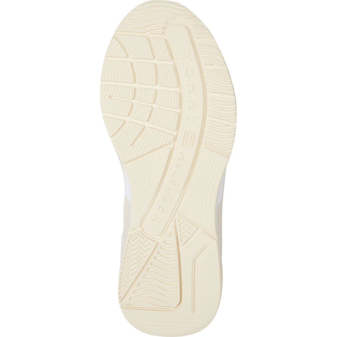 TOMMY HILFIGER moteriški balti laisvalaikio bateliai Modern prep runner sport shoe