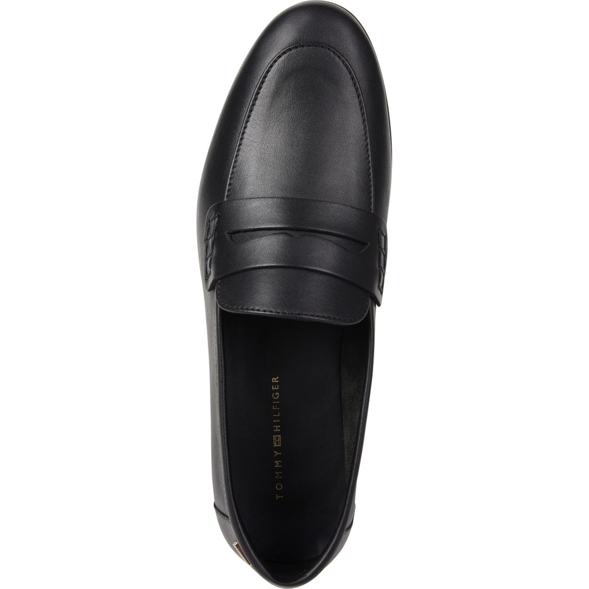 TOMMY HILFIGER loafer tipo bateliai moterims, Juoda, Essential loafer