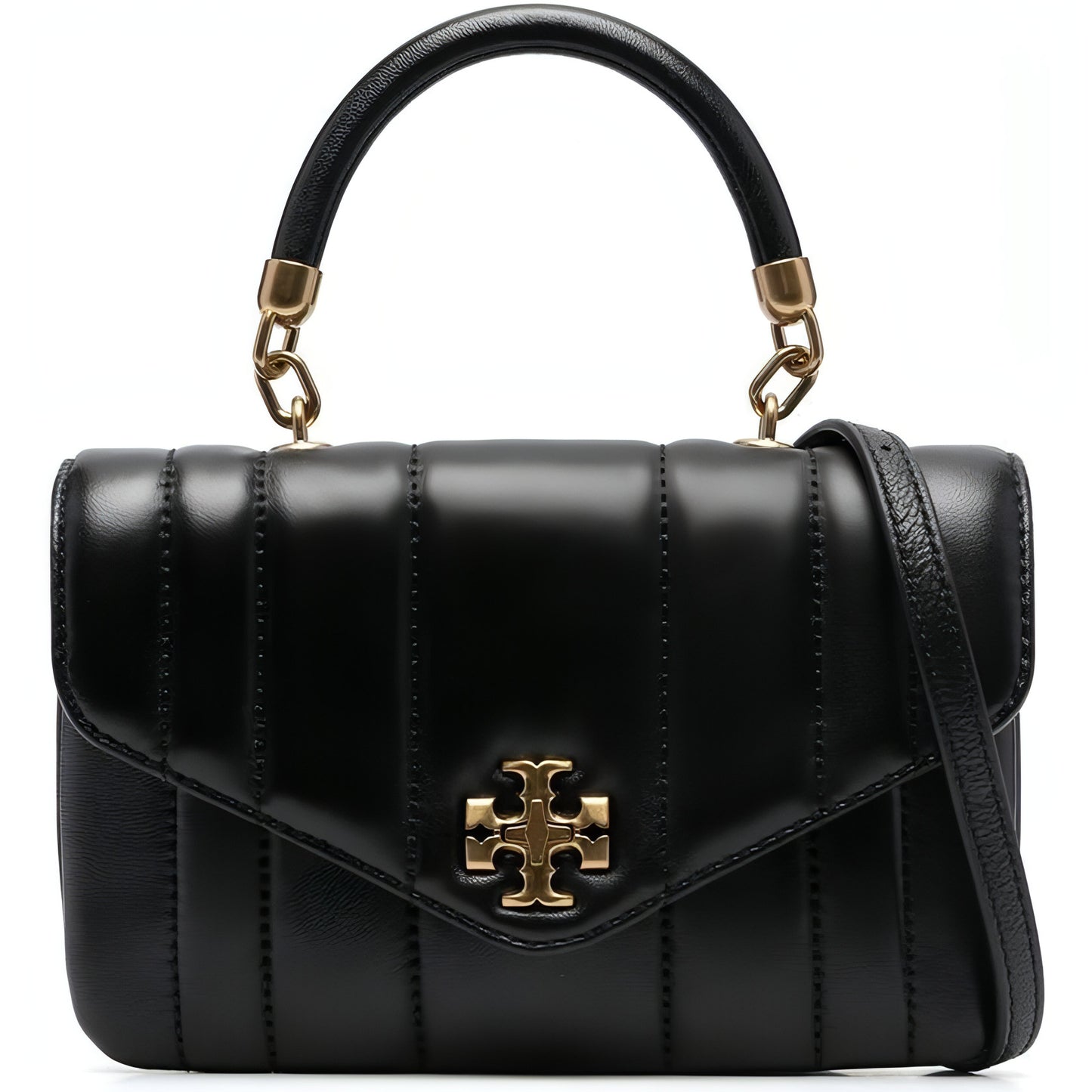 TORY BURCH moteriška juoda rankinė per petį Kira mini bag