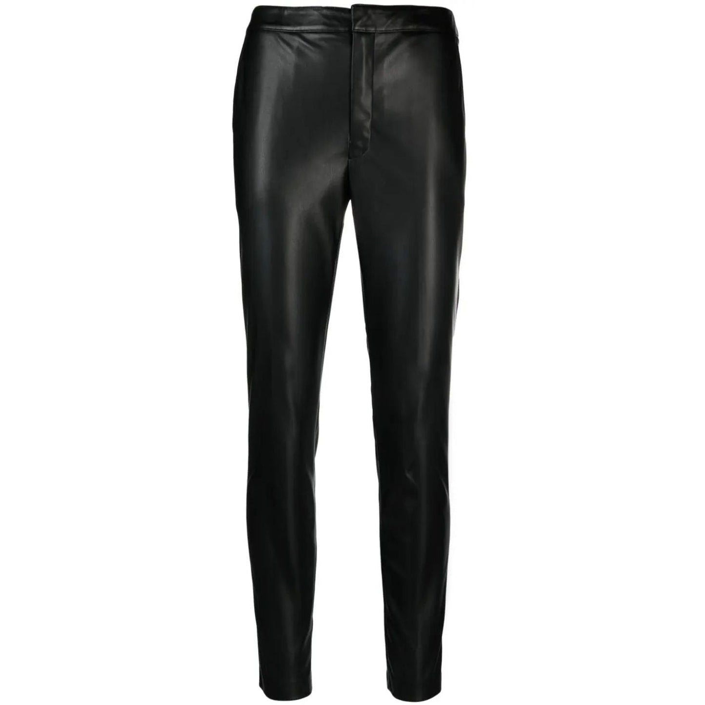 TWINSET moteriškos juodos odinės kelnės Leather pants