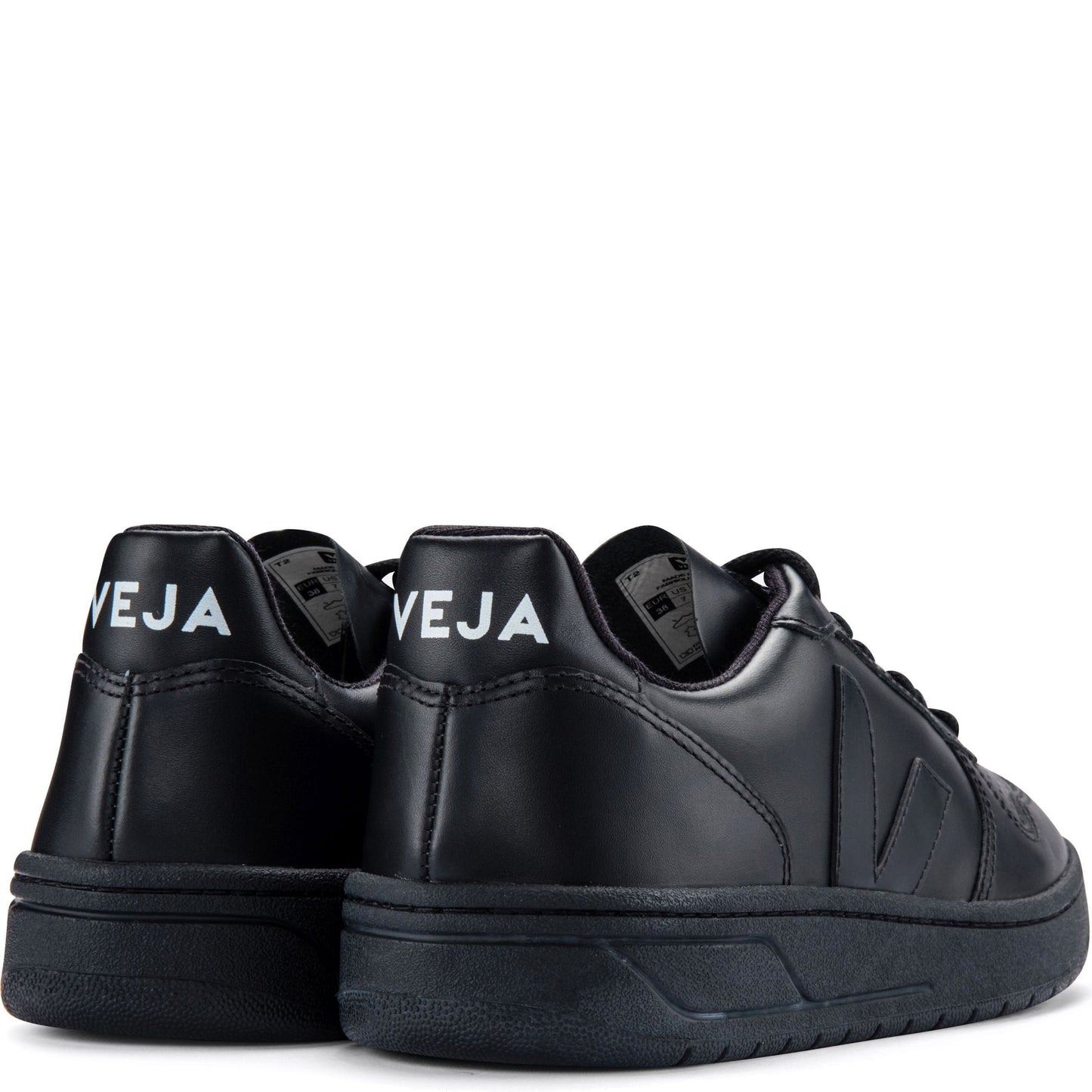 VEJA vyriški juodi laisvalaikio batai V-10 sneakers
