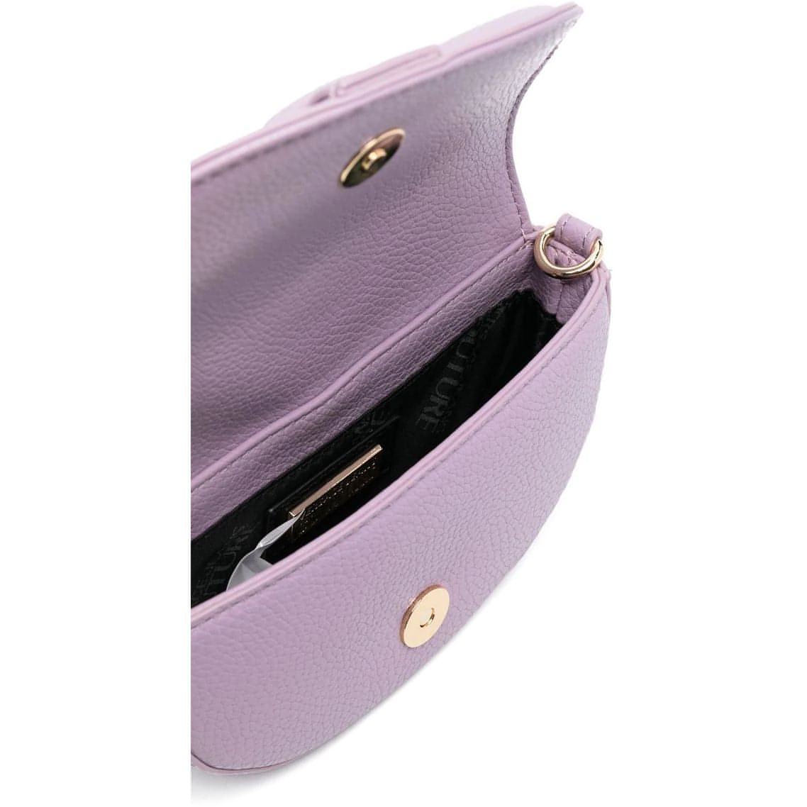 VERSACE JEANS COUTURE moteriška violetinė rankinė per petį Range f - couture crossbody