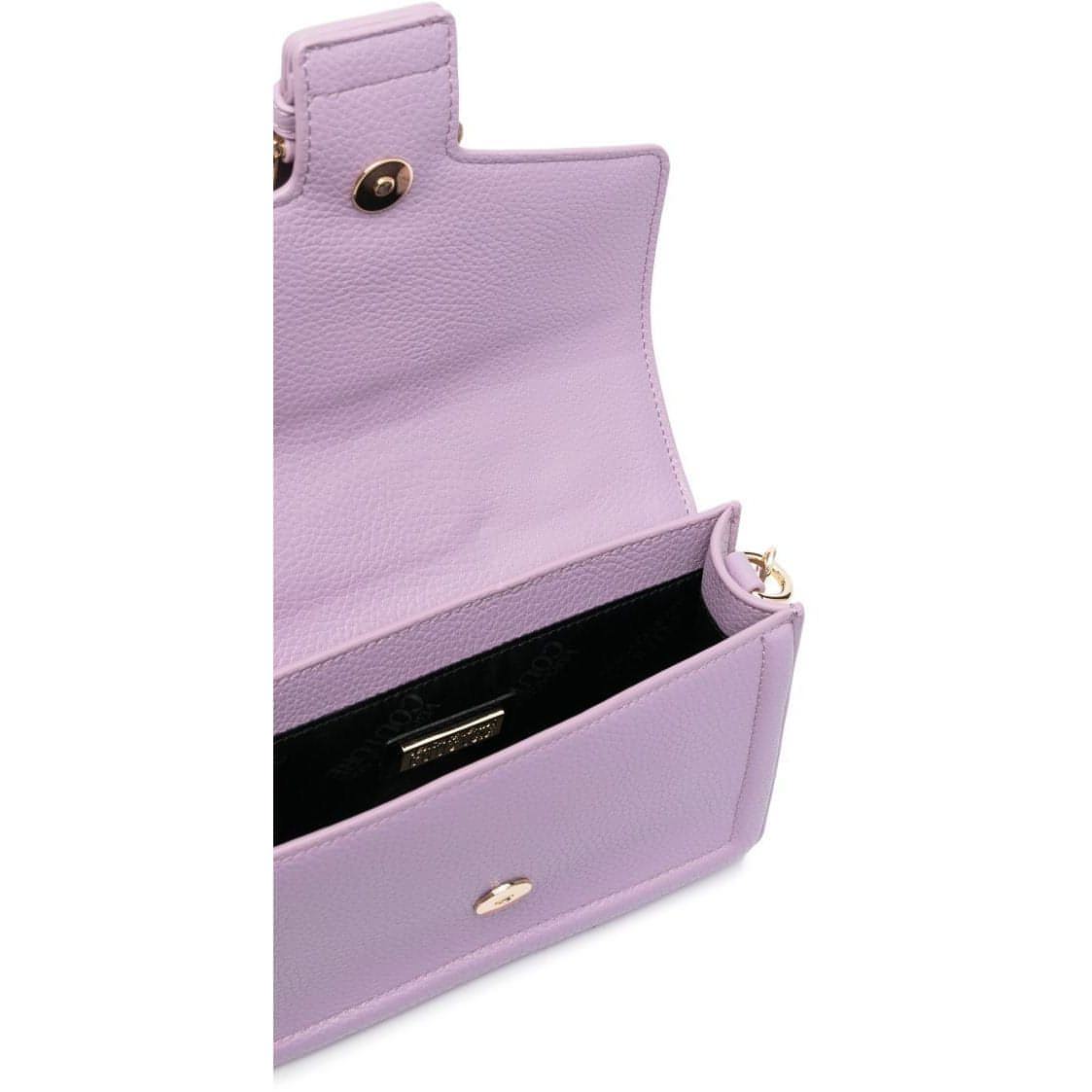 VERSACE JEANS COUTURE moteriška violetinė rankinė per petį Range f - couture crossbody