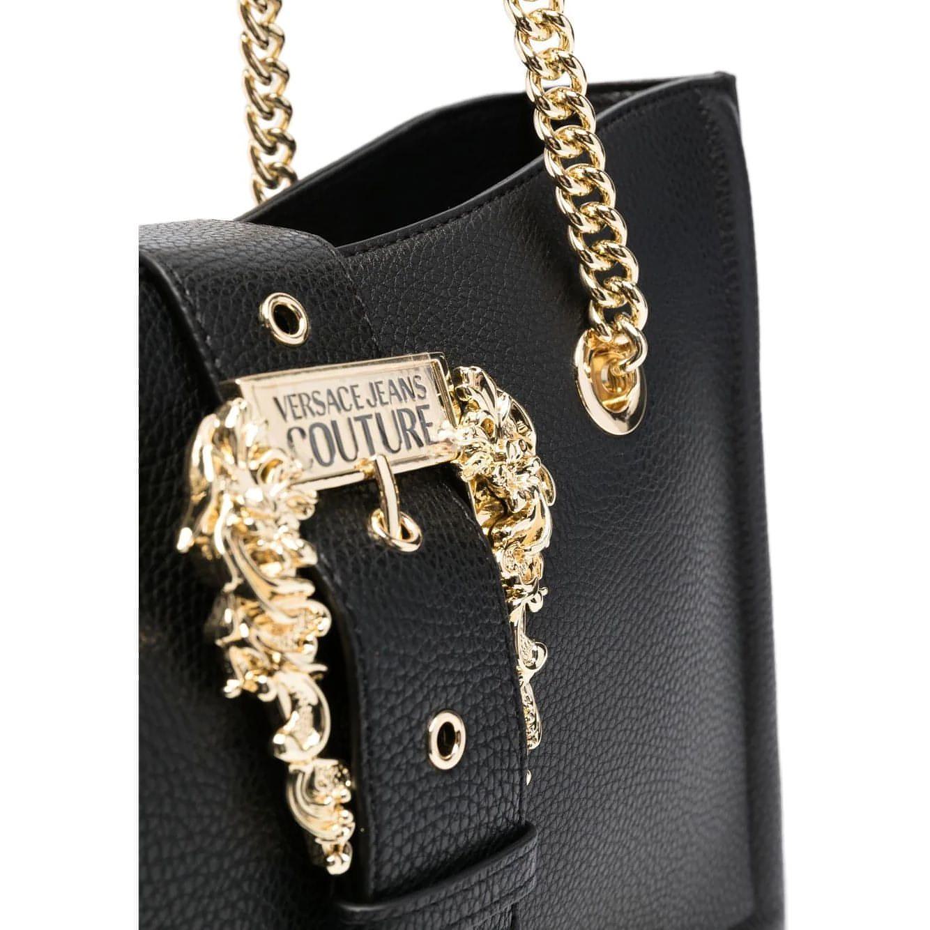 VERSACE JEANS COUTURE moteriškas juodas krepšys Range f - couture bag