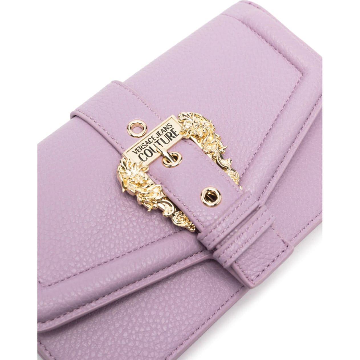 VERSACE JEANS COUTURE moteriška violetinė piniginė Range f - couture wallets