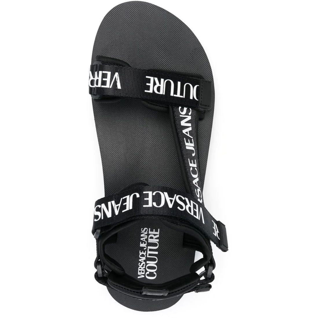 VERSACE JEANS COUTURE vyriškos juodos basutės Fondo ipanema sandals