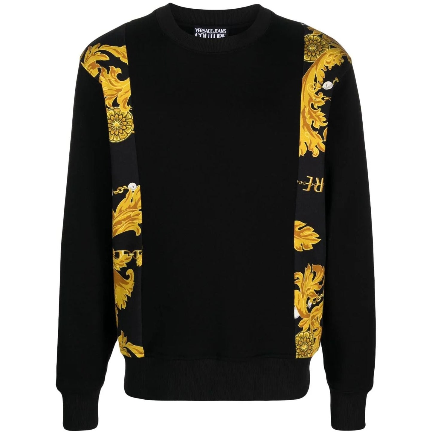 VERSACE JEANS COUTURE vyriškas juodas megztinis Sweatshirts
