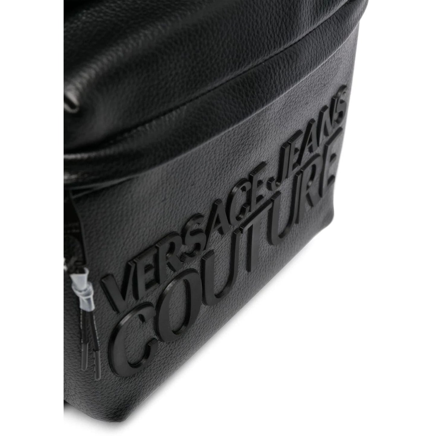 VERSACE JEANS COUTURE vyriška juoda kuprinė Tactile logo  zaino backpack