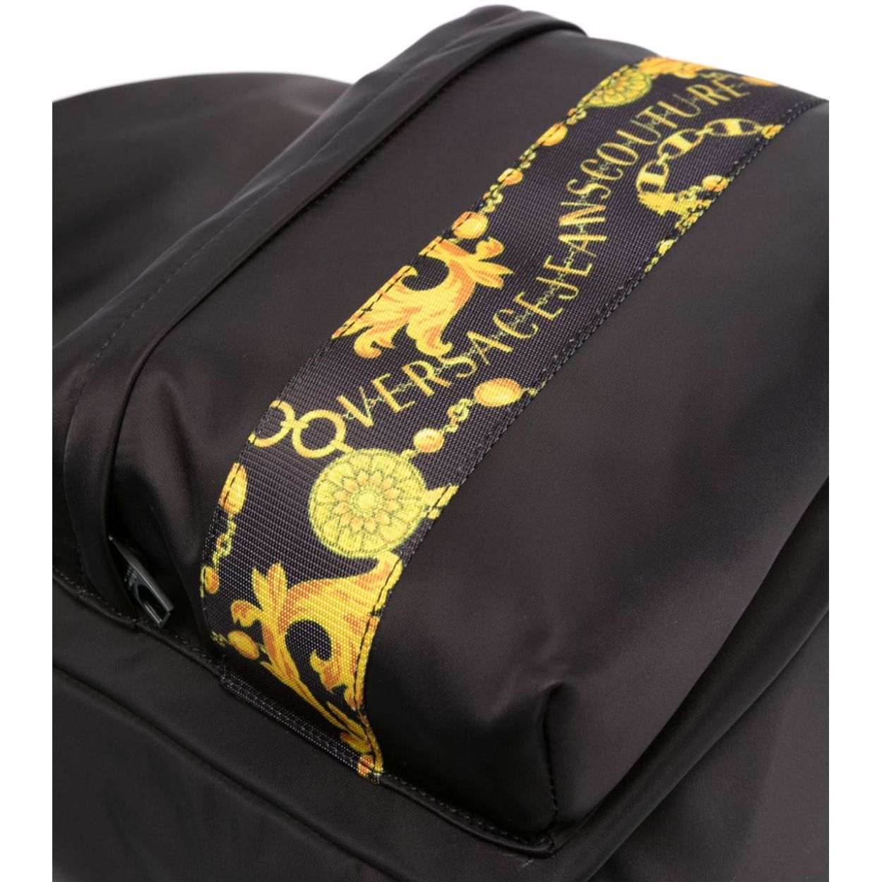 VERSACE JEANS COUTURE vyriška juoda kuprinė Iconic logo zaino backpack