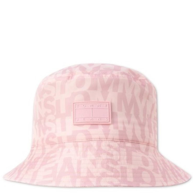 半額 50％OFFの通販 Rožinė, moterims, Kepurė JEANS TOMMY Logomania hat bucket その他